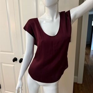 7 for all Mankind Uneck Silk Blouse. Size Small